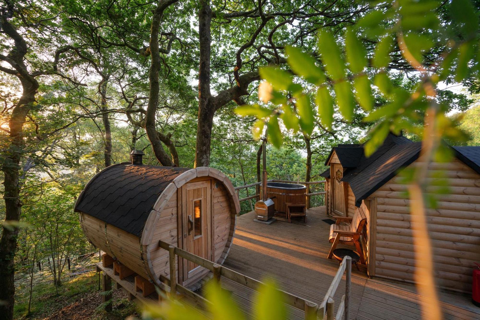 Chestnut Tree House With Hot Tub & Sauna Barmouth Exterior photo